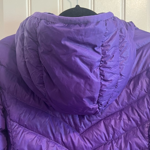 Xersion‎ Purple Premium Down Filled Quilted Packable Jacket. Size Large. - Picture 12 of 14